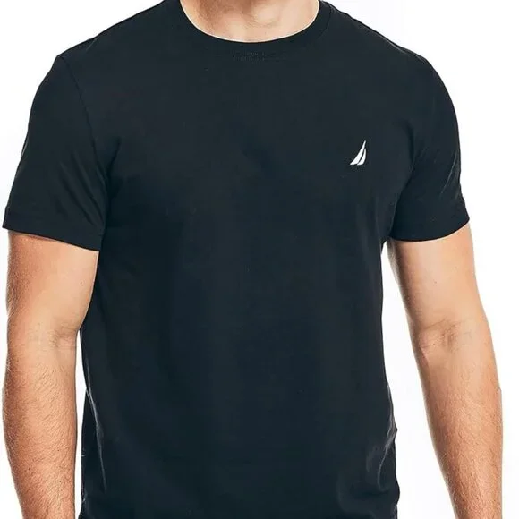 Nautica Men's J-Class T-Shirt, True Black, X-LARGE - Picture 4 of 4